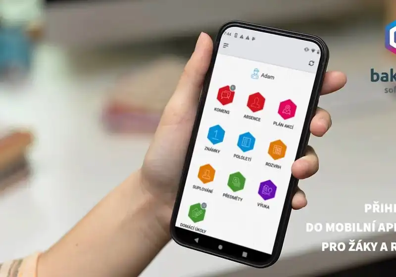 Přihlášení do mobilní aplikace pro žáky a rodiče