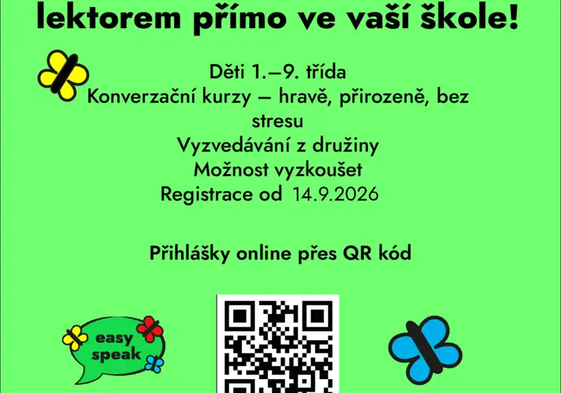 Zájmové kroužky – školní rok 2026/2027