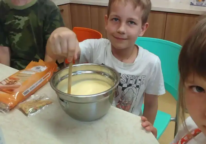 Pudinkové poháry v 1. C
