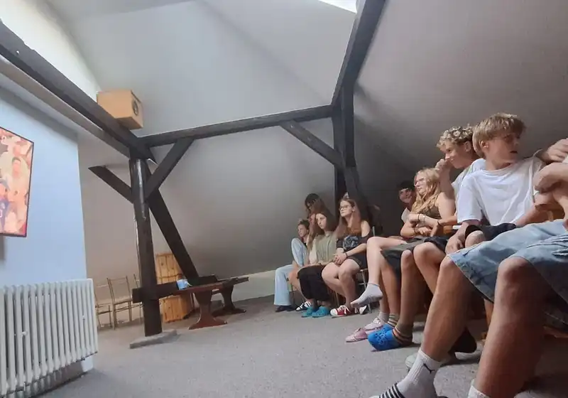 8. A + 8. B na škole v přírodě...