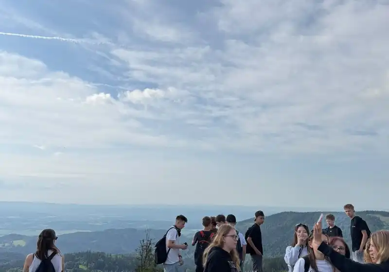8. A + 8. B na škole v přírodě...