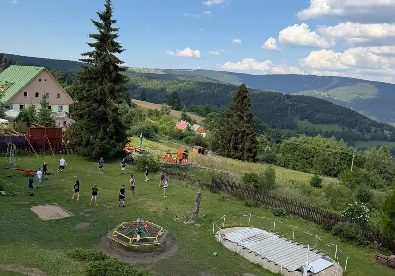 8. A + 8. B na škole v přírodě...