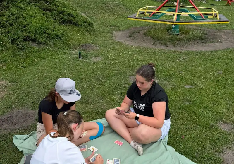 8. A + 8. B na škole v přírodě...
