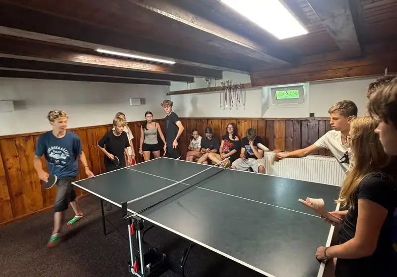 8. A + 8. B na škole v přírodě...