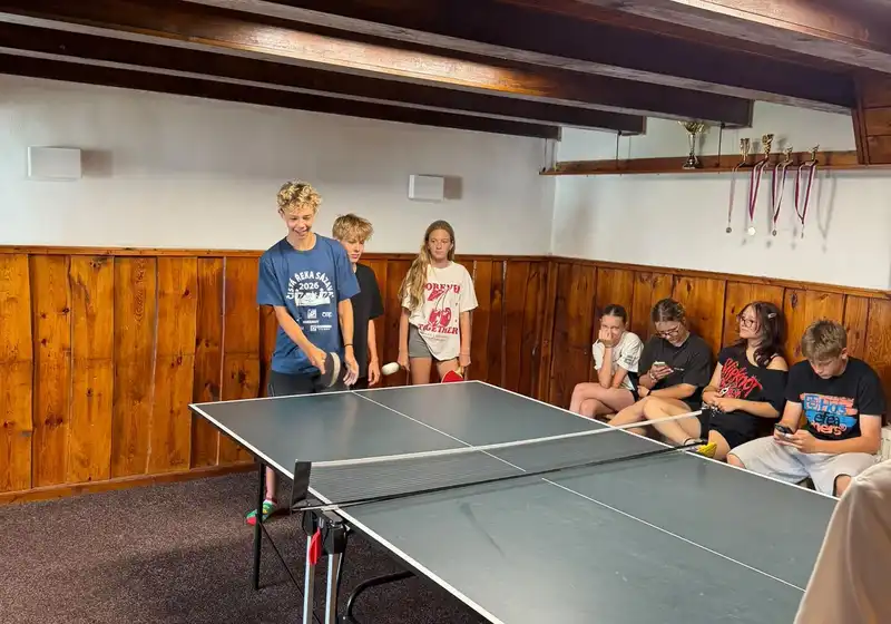 8. A + 8. B na škole v přírodě...