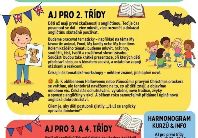 Zájmové kroužky – školní rok 2026/2027