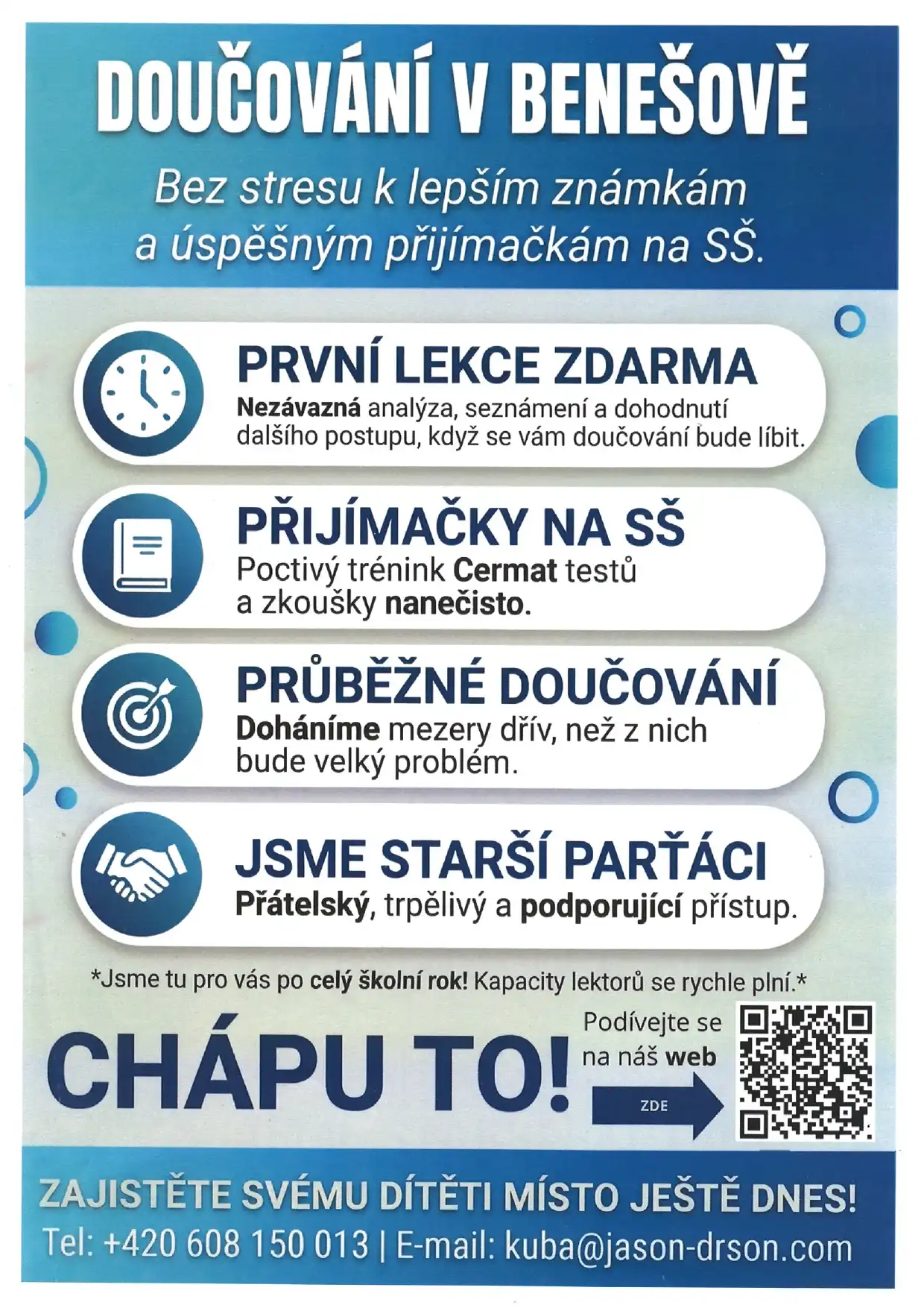 Přijímací řízení na SŠ