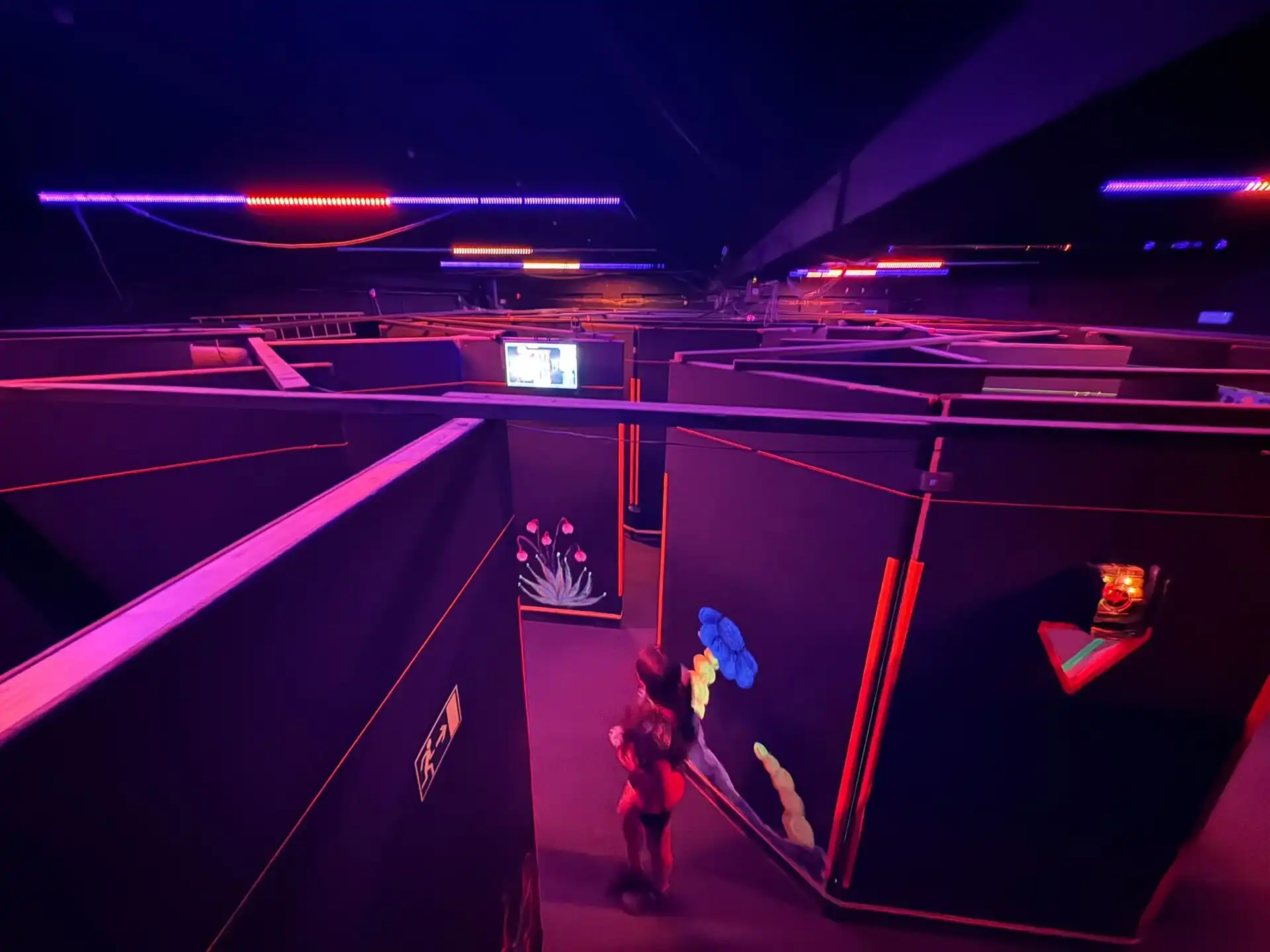 7. A vyrazila na lasergame do Říčan