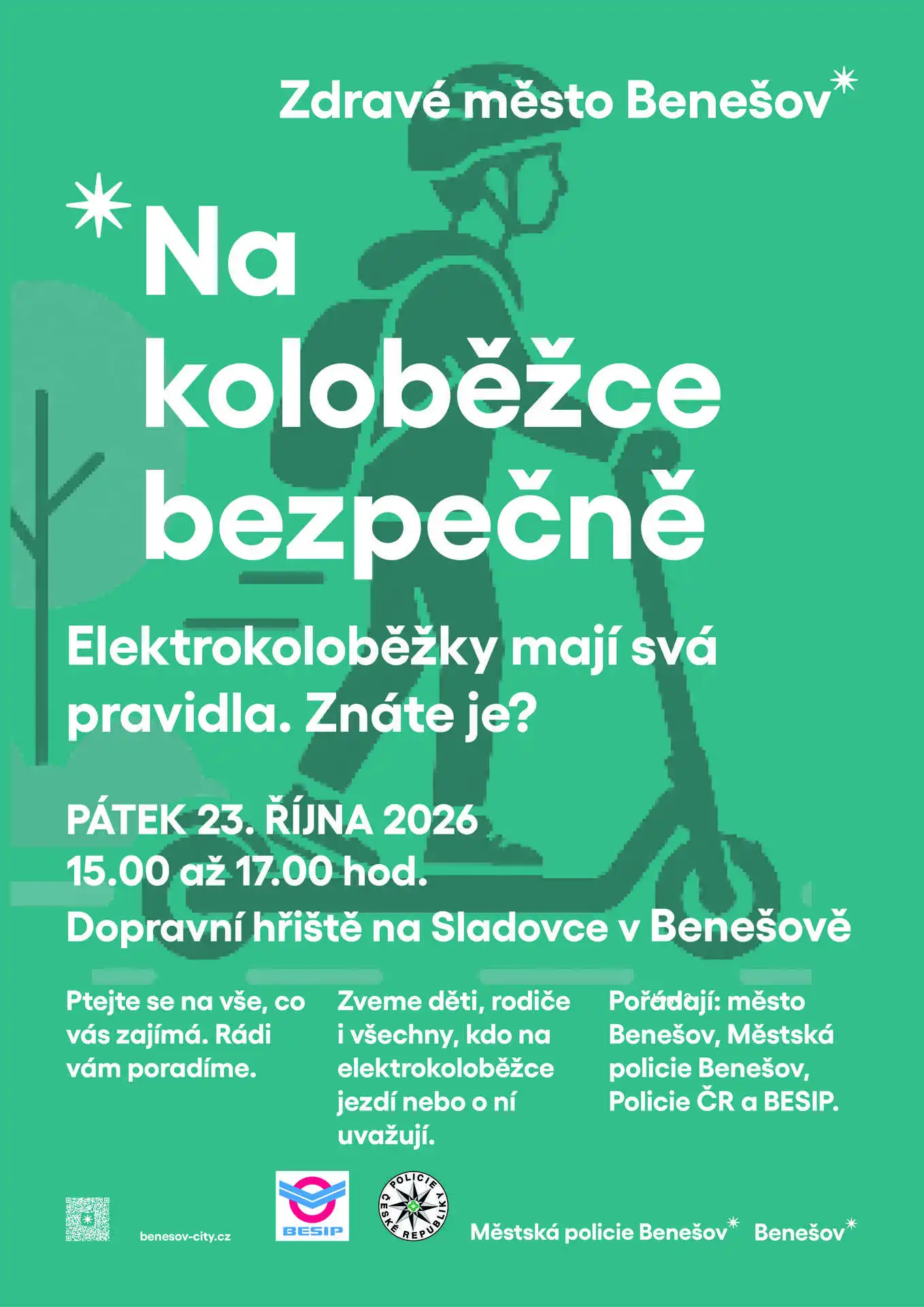 Preventivní event - elektrokoloběžky